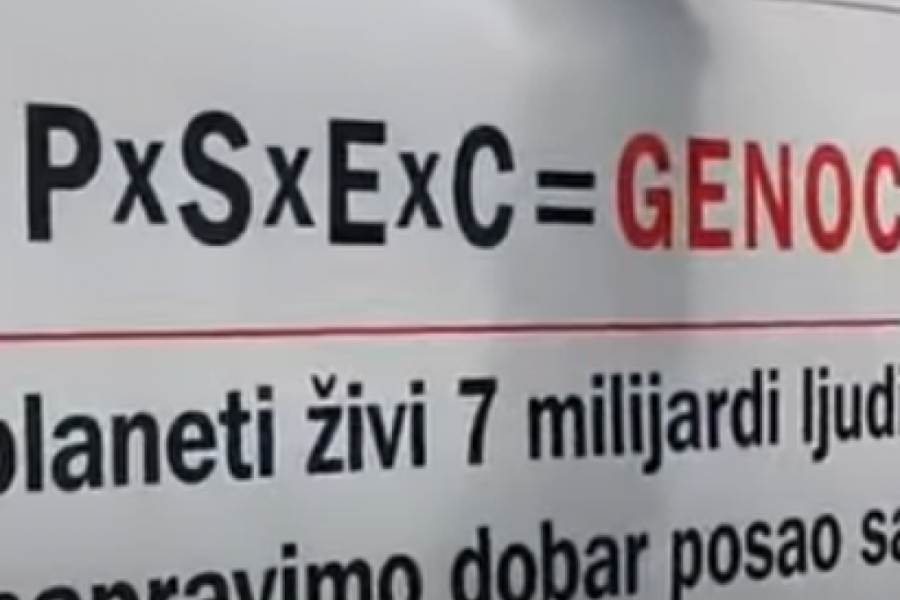 TRUJU NAS, OPSEDNUTI SU SMRĆU: Antivakseri Hrvatske na jednom mestu slali opasne poruke (VIDEO)