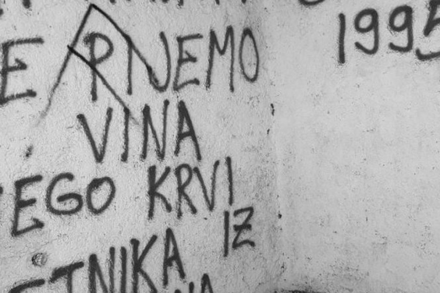 JEDNA SRPSKA MAJKA NA GROBLJE MORA POĆ: Poruka mržnje prema Srbima osvanula na zagrebačkoj školi! Pomenut i Milorad Pupovac!