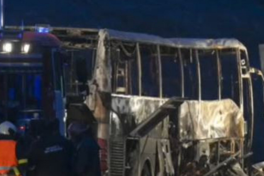 TUGA DO NEBA Avioni sa telima nastradalih u autobuskoj nesreći u Bugarskoj sleteli u Skoplje FOTO