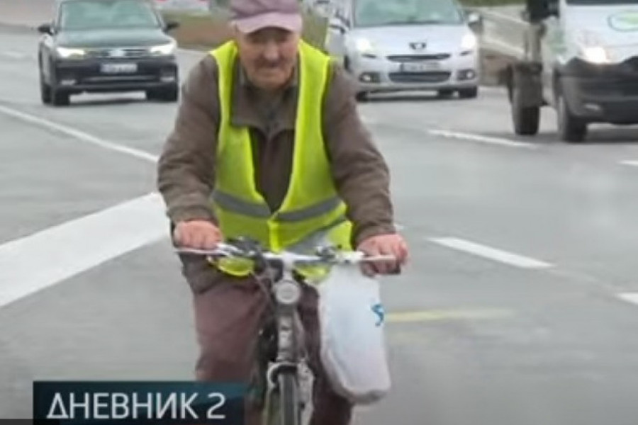 300 KM NA BICIKLU DA BI DOŠAO NA SLAVU: Radoslav je u 90. godini života napravio pravi PODVIG (VIDEO)