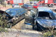 KAD SE ODMOR SE PRETVORI U NOĆNU MORU: Turistima iz Srbije izgoreo auto u Crnoj Gori