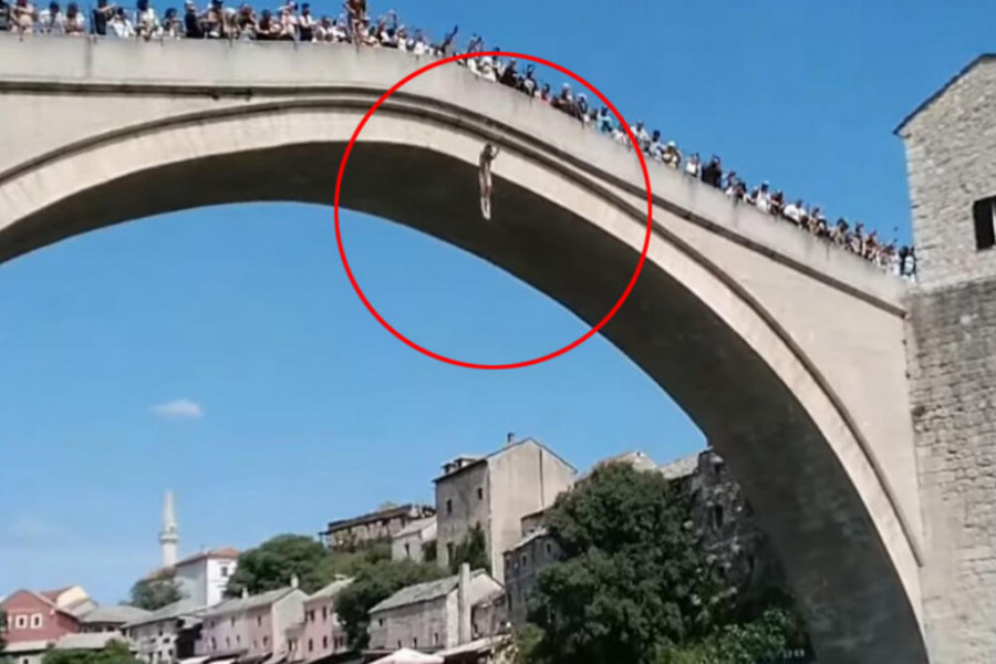 (VIDEO) MALA TARA IZ BEOGRADA ODUŠEVILA REGION: Otkriveno ko je hrabra devojčica koja je skočila sa Starog mosta u Neretvu