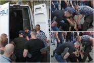 BRUTALAN SNIMAK IZ ZAGREBA: Policija nemilosrdna, hapsi dva mladića, nosili Molotovljev koktel? (VIDEO)