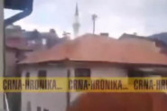 "IMAM ČIR, KURANA MI" Lopovi beže preko krova, policija ih tuče! Ludi snimak iz Bosne (VIDEO)