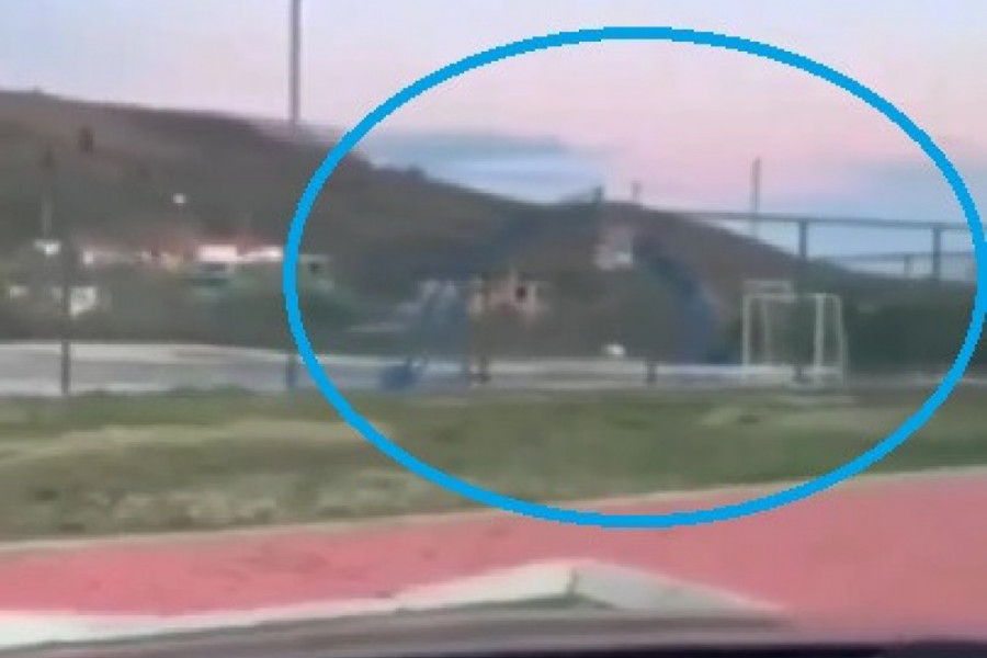 ODE KOŠ: Sablasna scena sa terena u Ulcinju! Snimali u neverici (VIDEO)