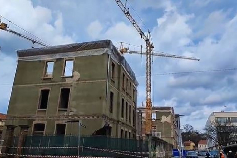 DRAMA U ZAGREBU: Urušio se deo zgrade Hrvatskog katoličkog univerziteta