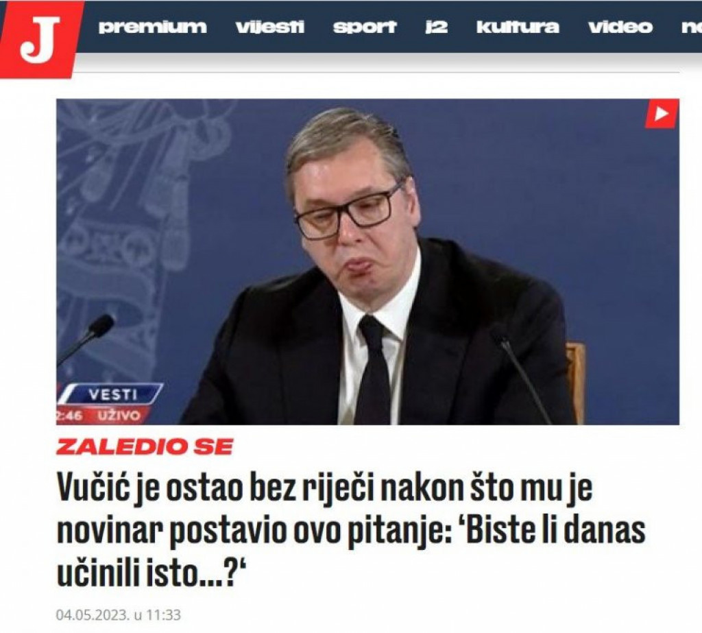 HRVATI TRAŽE VUČIĆEVU GLAVU: Ustaške sluge jedva dočekale tragedije u Srbiji